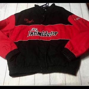 VTG Dale Earnhardt The Intimidator Winners Circle Signature Jacket Mens RARE!